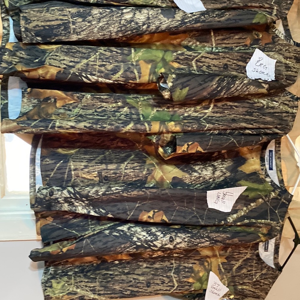 Mossy oak drifit camo shirts
